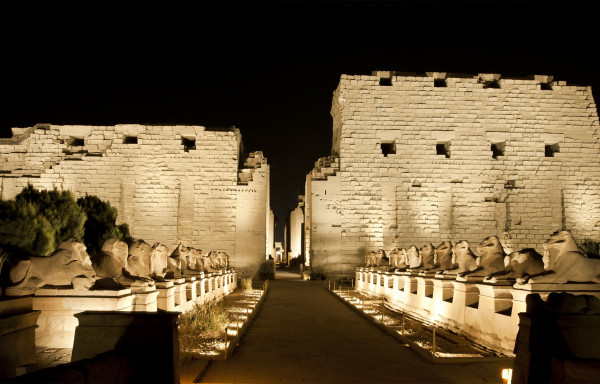 Sound & Light show - Karnak temple